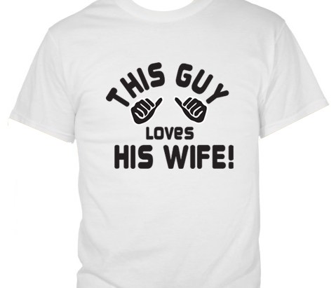 This Guy Loves His Wife T-Shirt