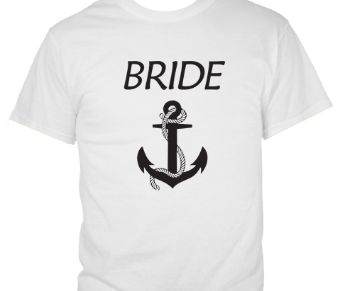 Bride Anchor T-shirt