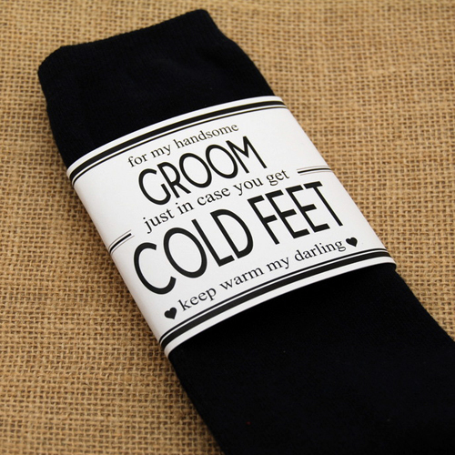 For My Handsome Groom Socks