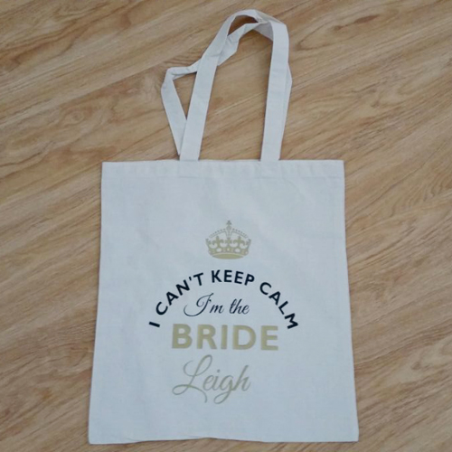 I Can’t Keep Calm Bride’s Tote Bag