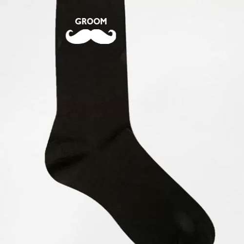 Moustache Socks