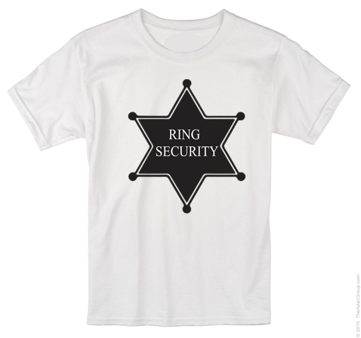 Boys Sheriff Ring Security T-Shirt